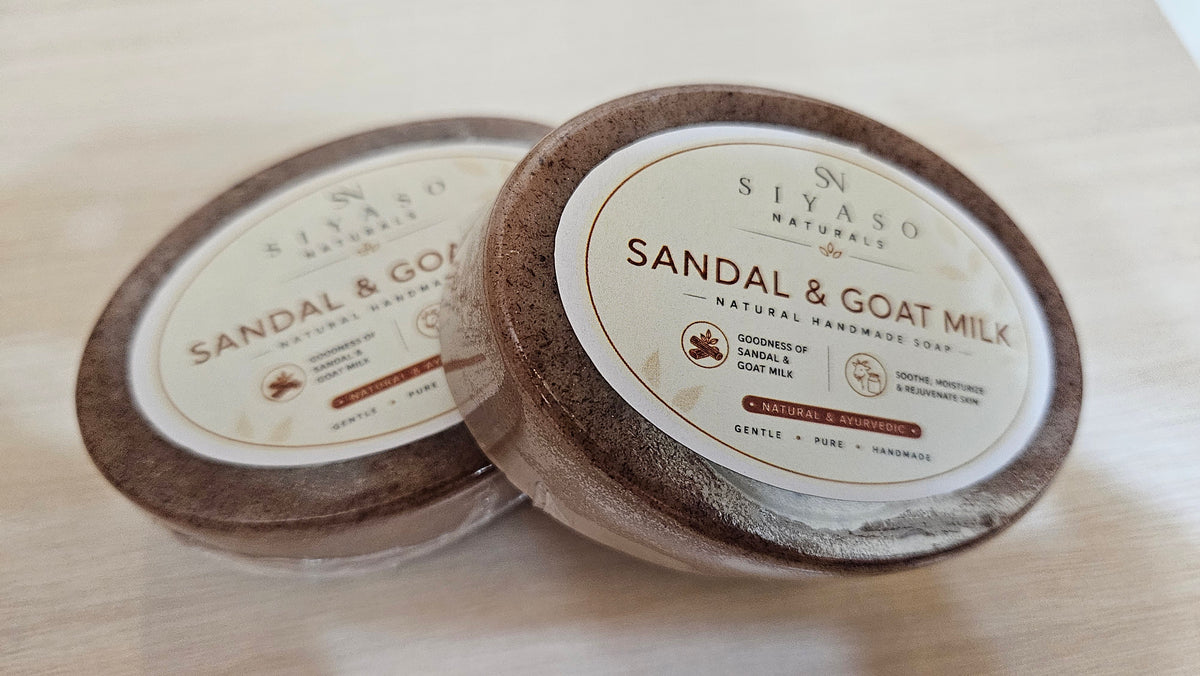 Sandalwood & Goat Milk Handmade Soap | Siyaso Naturals